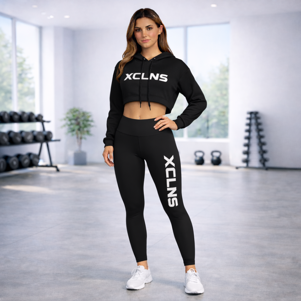 XCLNS Black Leggings
